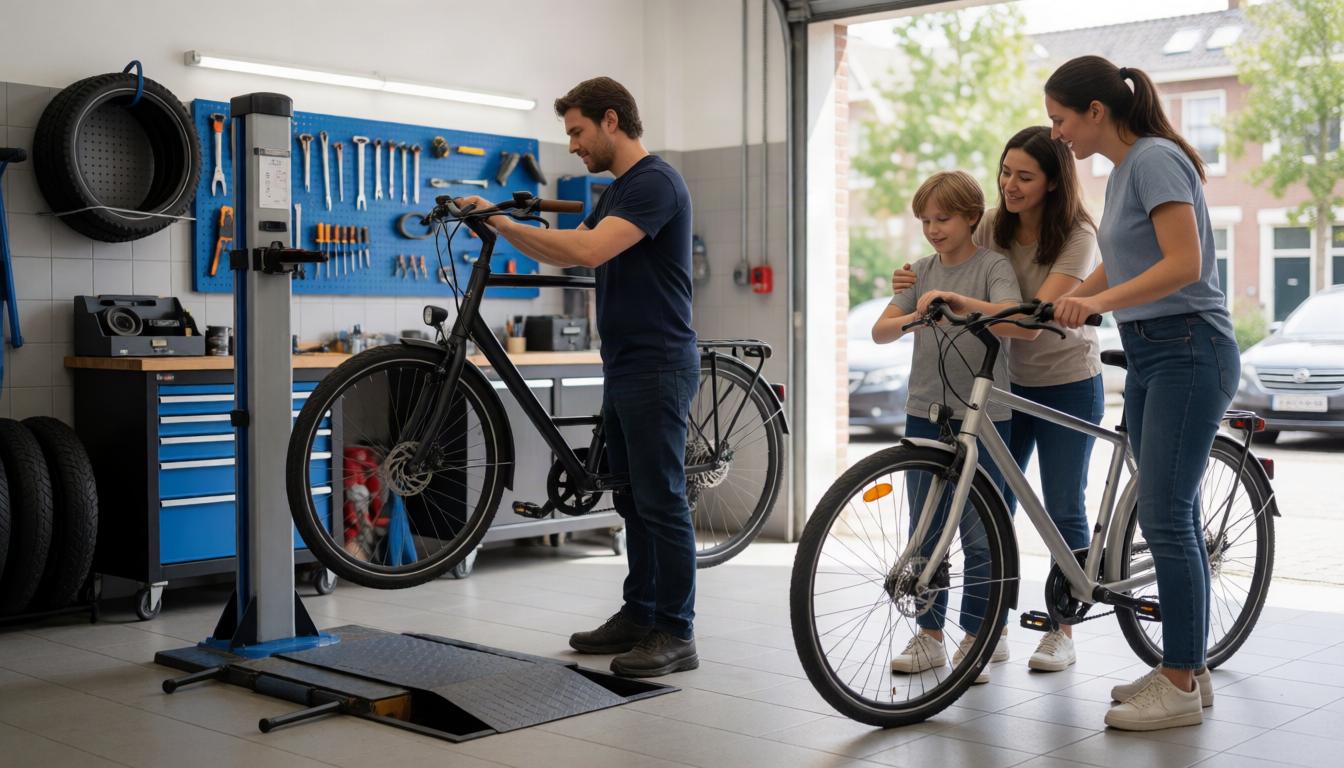 Service built around your bicycle